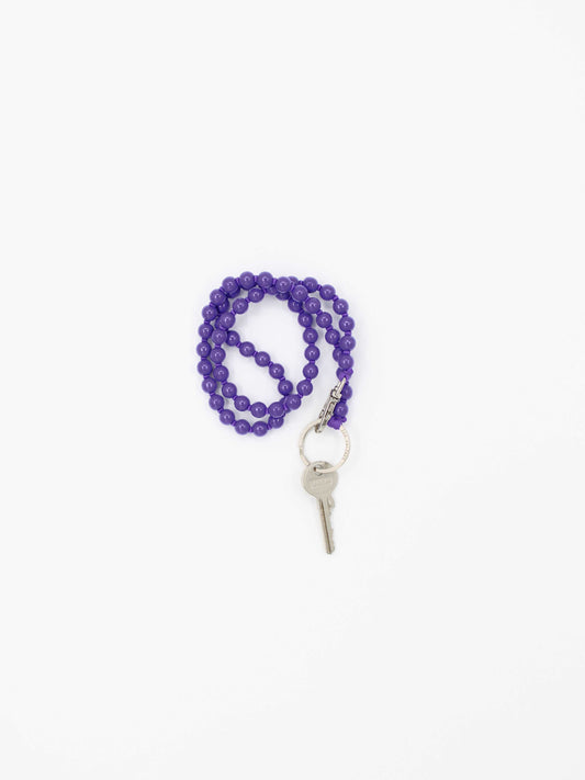 Perlen long, purple
