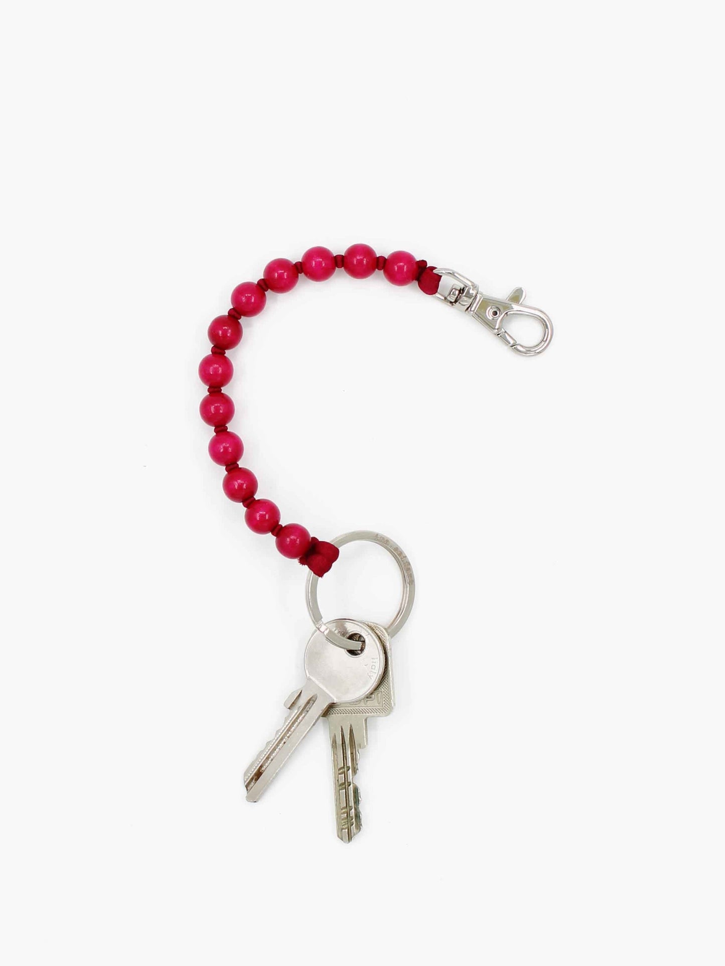 Perlen short, bordo