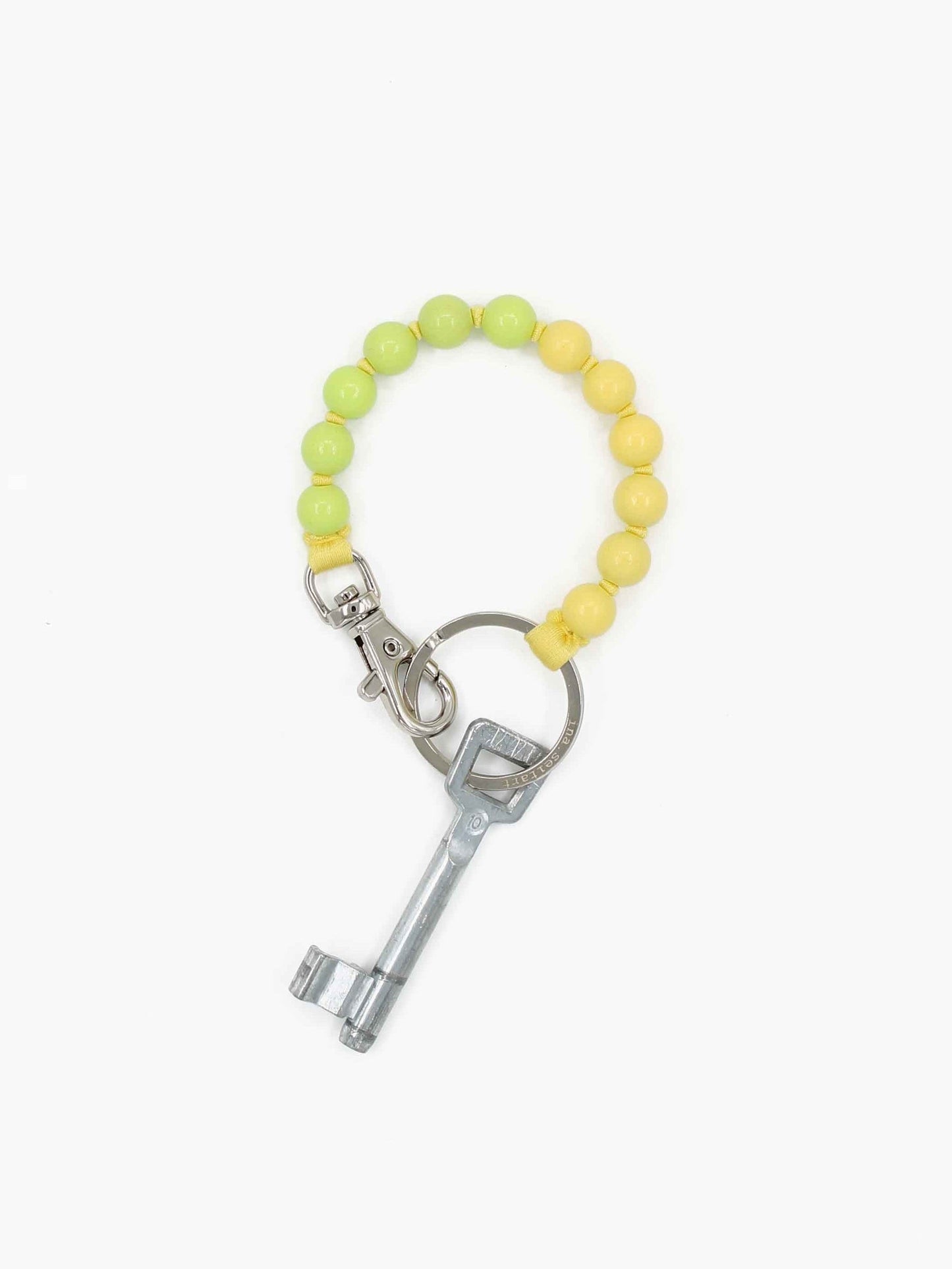 Perlen short, lime-duo