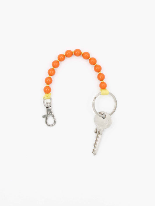 Perlen short, orange-yellow