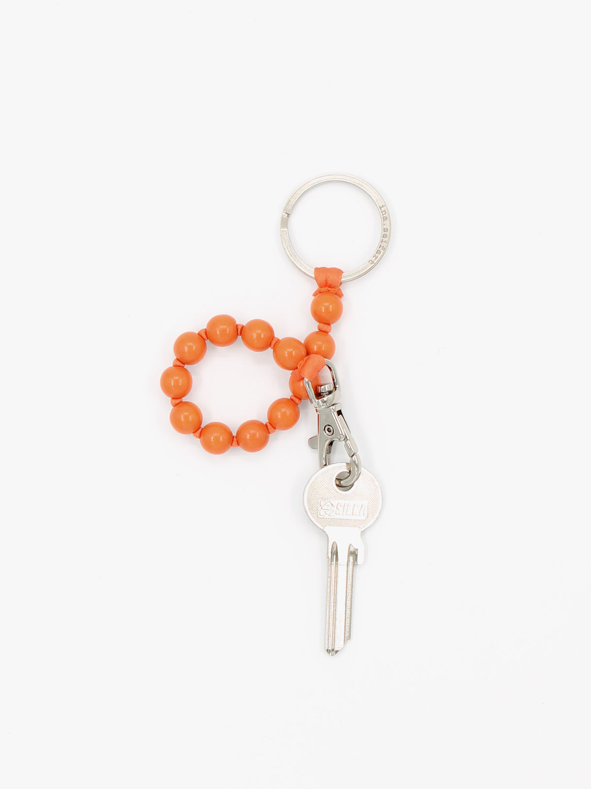 Perlen short, orange