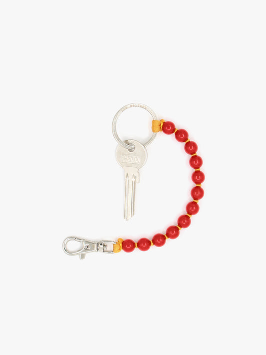 Perlen short, red orange