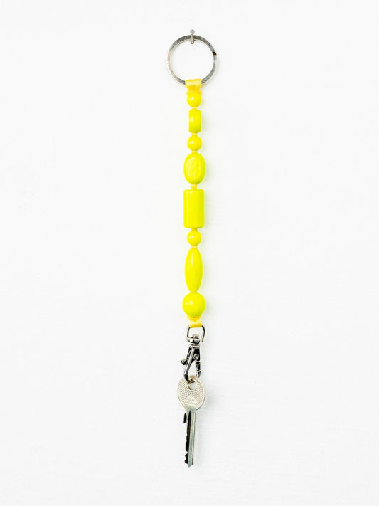 Perlenmix short, neonyellow