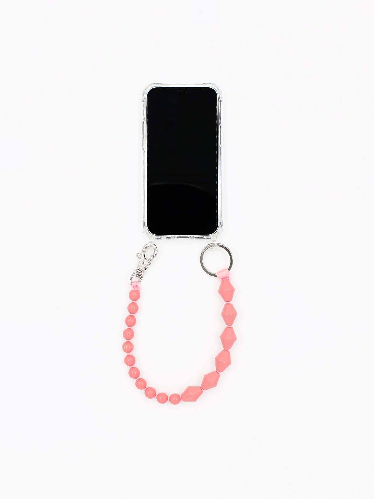Perlenzickzack Short, blush