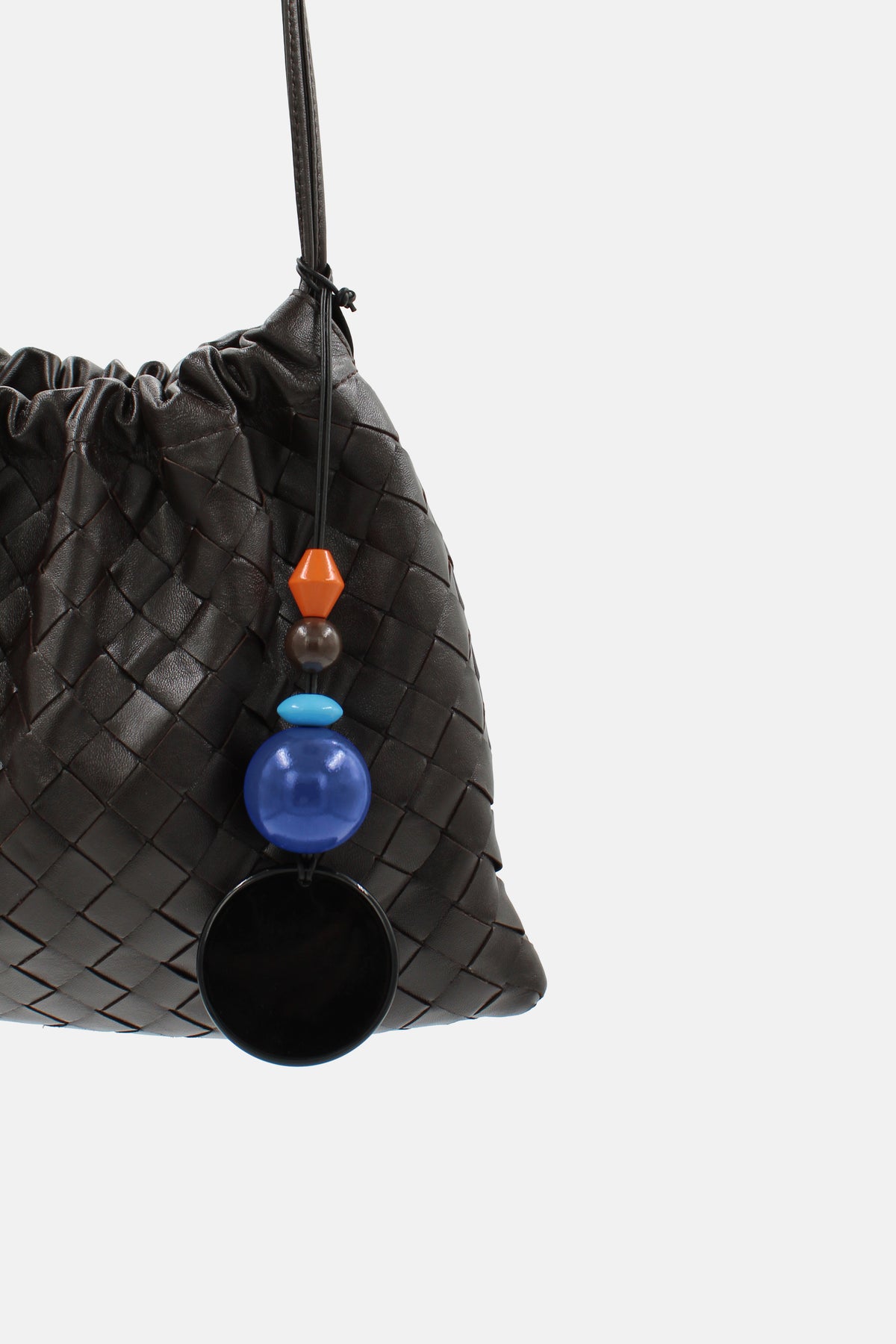 Bag Charm Viola, black - blue