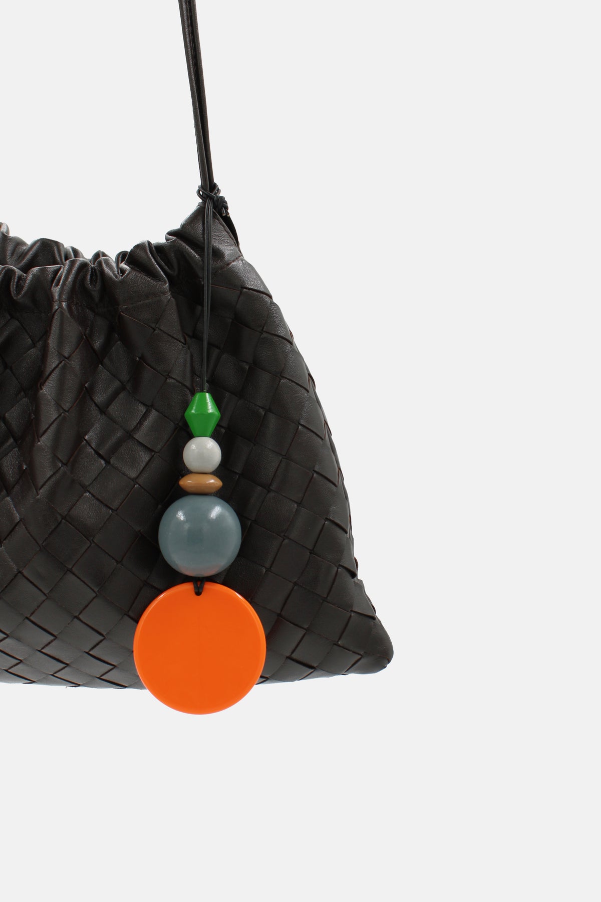 Bag Charm Viola, orange - graphite