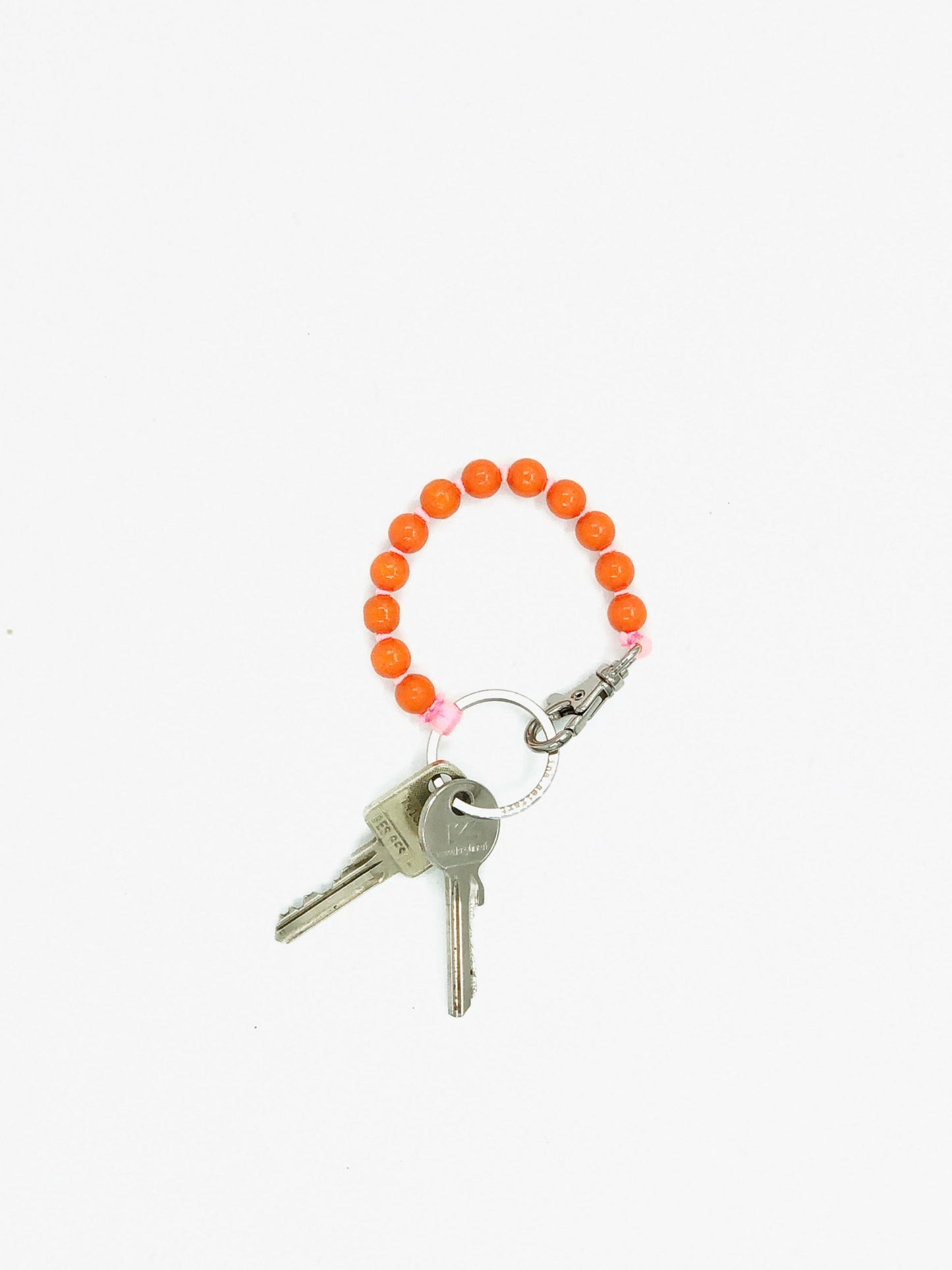 Perlen short, orange-rose