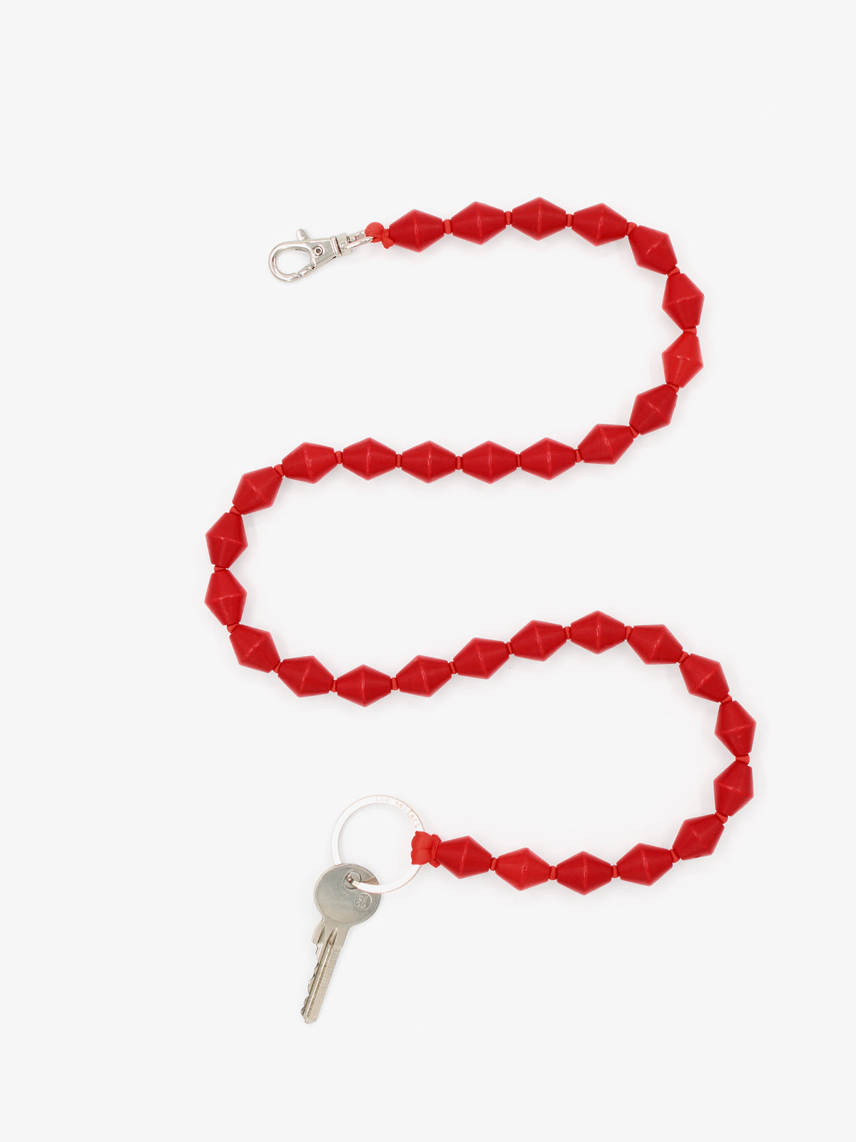 Zickzack long, red